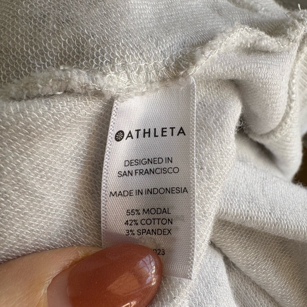 Athleta Womens small Pranayama Restore Wrap Gray Cardigan Loungewear Soft
Comfy - Picture 11 of 11